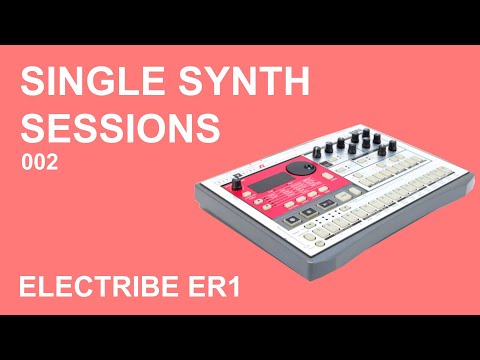 Micro House Jam | Single Synth Sessions | Korg Electribe ER1