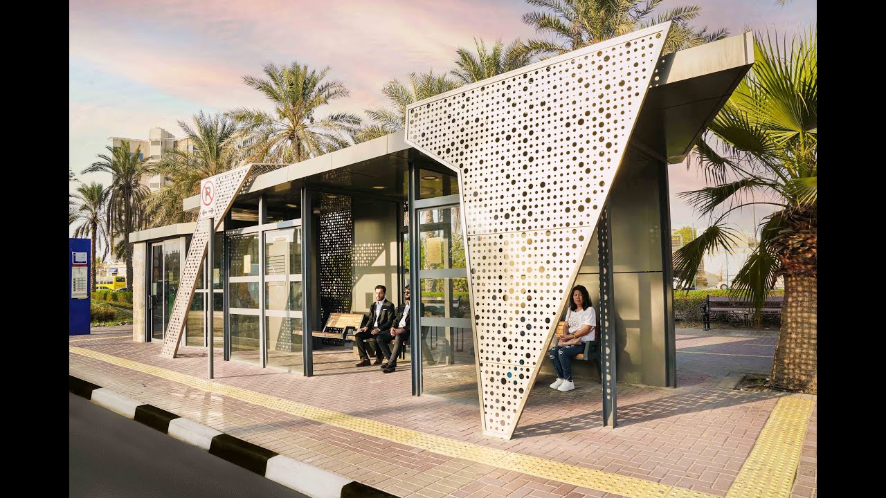 Dubai gets new public bus shelters