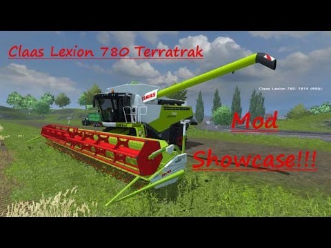Farming Simulator 2013 Mod Showcase:  Chaas Lexion 770 Harvester