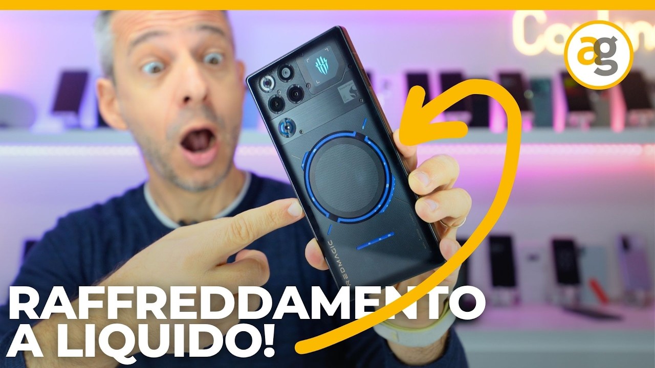 IL PRIMO RAFFREDDATO a LIQUIDO: Recensione REDMAGIC 11 con SNAPDRAGON 8 gen 5