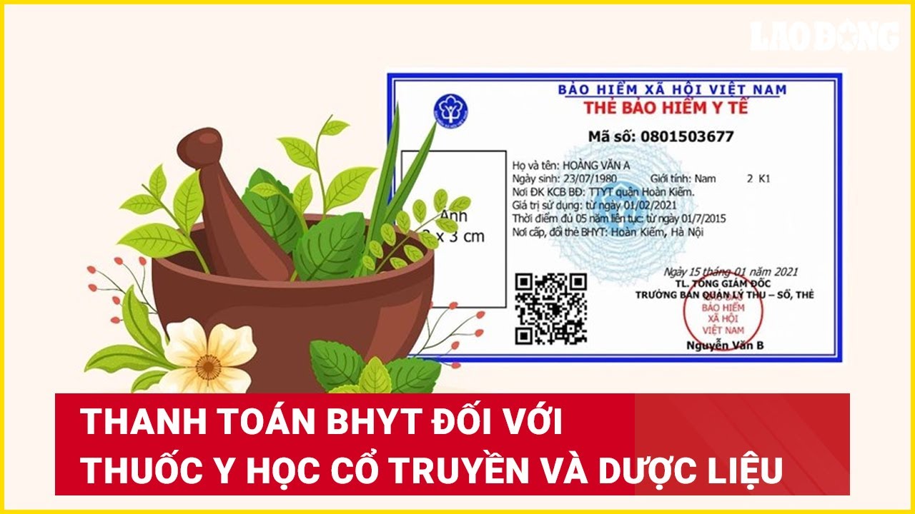 Thanh toán BHYT đối với thuốc y học cổ truyền và dược liệu