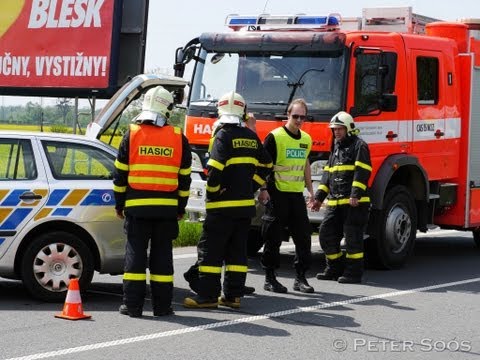 Dopravní nehoda (střet dvou vozidel) - Opava - Komárov (směr Ostrava) - 9.5.2013 - 13:20