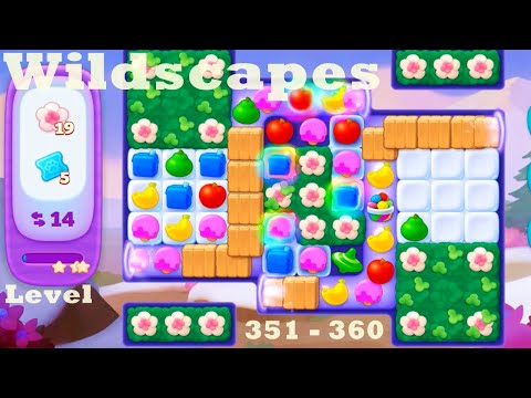 Wildscapes Level 351- 360 HD Walkthrough | Gameplay | 3 - match game | ios | android | pc | app