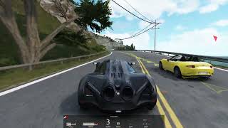 Driving A Devel Sixteen Through California | Assetto Corsa