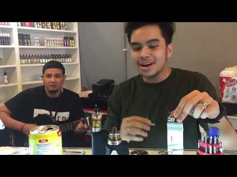 Brother ni tengah recoil vape pun suara sedap nyanyi lagu payung teduh
