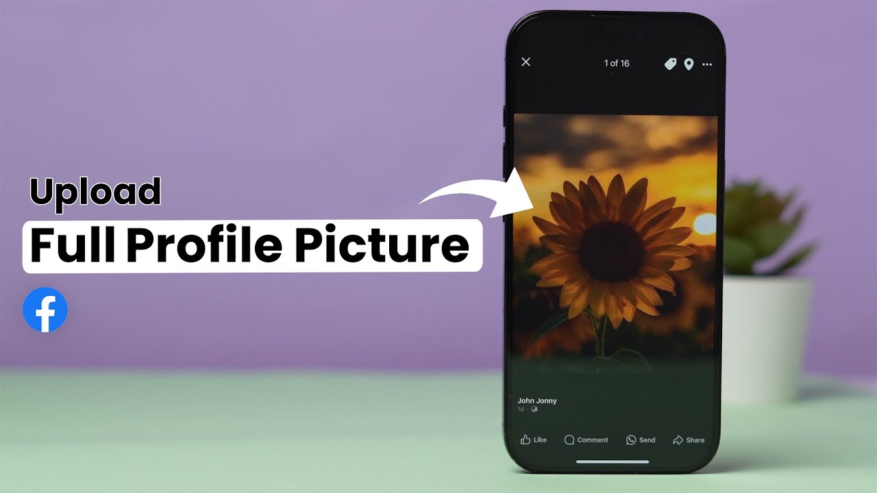 How To Upload Full Facebook Profile Picture Without Cropping?