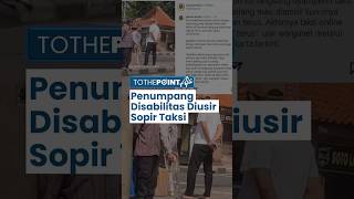 Penumpang Disabilitas Diusir Oknum Sopir saat Hendak Naik Taksi Online di Terminal Kampung Rambutan