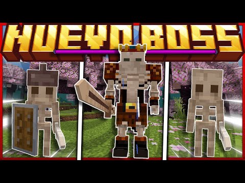 New OP Minecraft Boss! Skeleton King Review 😱🔥