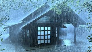 Erase the Restless Sleep with Heavy Rain & Thunder Crashing on the Tattered Tent Roof in the Night