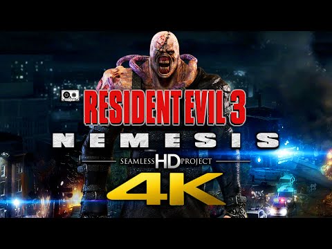 RESIDENT EVIL 3: NEMESIS | SEAMLESS HD PROJECT | Full Longplay Walkthrough No Commentary | 4K 60fps