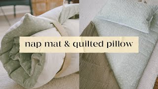 Nap Mat DIY | Toddler Blanket and Nap Mat Tutorial | Beginner Sewing Project