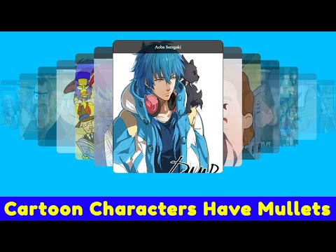 Cartoon Characters With Mullets