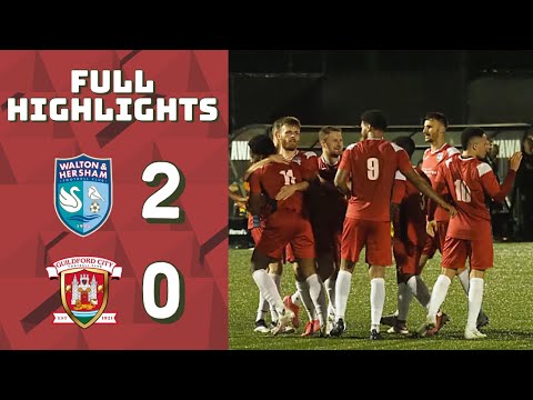 FULL HIGHLIGHTS | Walton & Hersham 2-0 Guilford City - FA Cup Preliminary Round