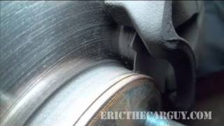 Brake Shim Fail - EricTheCarGuy