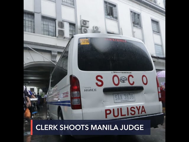 Manila judge shot dead by clerk inside court’s chamber