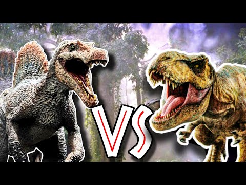T-rex VS Spinosaurus| Wie wahr ist Jurassic Park III❓🦖