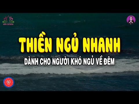 Thiền Ngủ Nhanh - Dành Cho Người Khó Ngủ Hay Thức Giấc Giữa Đêm | Thiền Hiên Dương