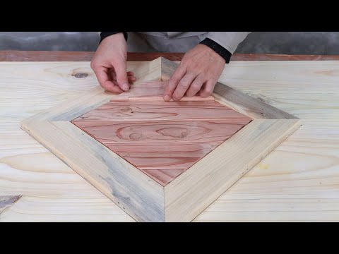 Amazing Pallet Woodworking Projects Most Worth Watching // Wooden Folding Table Easy To Make
