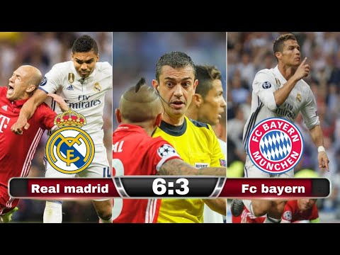 Fc Bayern vs Real madrid UCL full Match Highlights