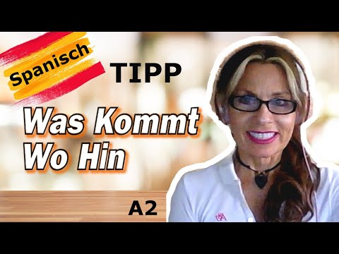 Spanische Wortstellung: So Wählst Du Deine Bevorzugte Wortstellung 💥💦💗 [A2] #78