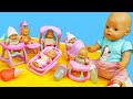 Baby Annabell ja UUDET vauvanuket - Vauvanuken makuuhuone ja lasten video