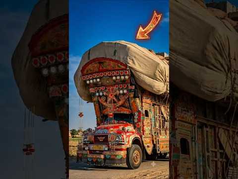 أخطر إصلاح شاحنة في العالم.. بدون تفريغ الحمولة! 🚛🔥 #shorts