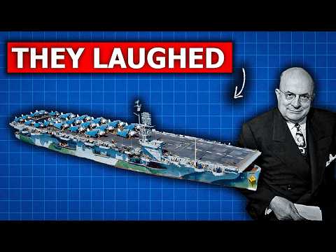 The GENIUS Who Built A Carrier Every 13 Days — When The Navy Said Impossible !