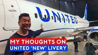 My Thoughts on the New United Airlines Livery