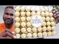 ASMR FERRERO ROCHER PREMIUM CHOCOLATES Eating And Shakking Sounds