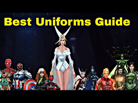 All Uniforms Discount Tips February 2022 And Best Uniforms Rank - Marvel Future Fight
