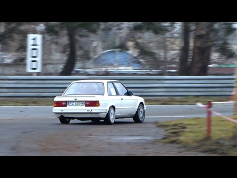 Wojtek Puchalski, BMW E30 - VI SuperOES Tor Poznań - 10.12.2022