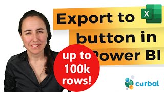 Export from Power BI to Excel up to 🔥100k rows 🔥| Run a query against a dataset