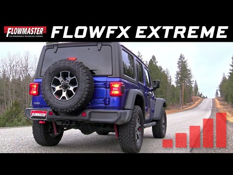 2018-2021 Jeep Wrangler JL 2.0L turbo - FLOWFX Extreme Cat-back Exhaust - 717967