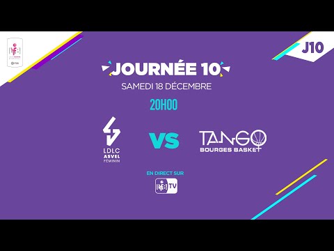 LFB 2021-2022 J10 | Lyon - Bourges | Match complet