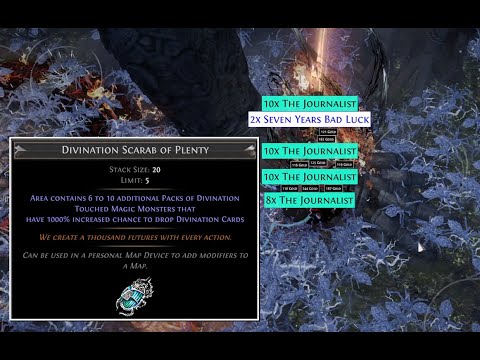 [3.27] Plenty Divination Card Farm - 150-180+ Div Per Hour (Std)