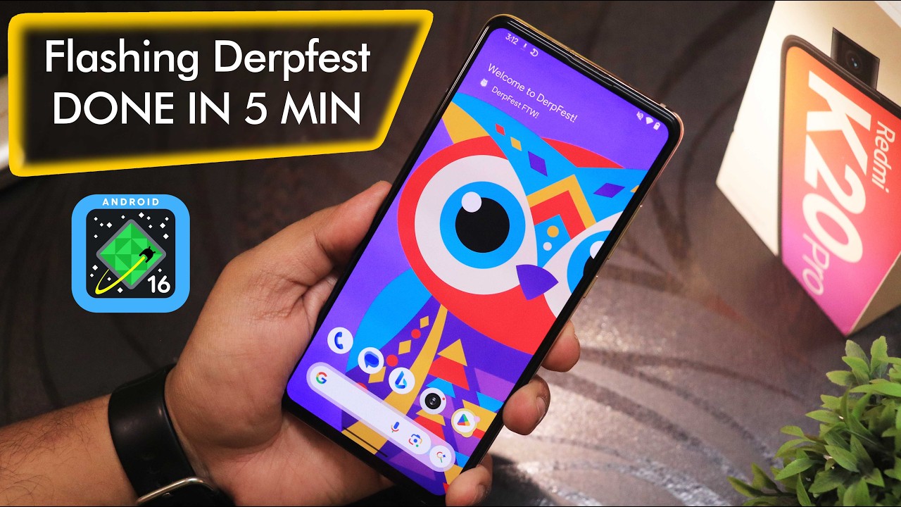 I Installed Derpfest in 2026... And Wow 💯 Redmi K20 Pro