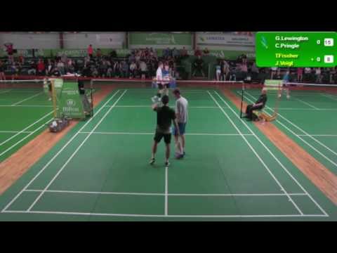 Irish U19 Open - Mens Doubles - G.Lewington/C.Pringle v T.Fischer/J.Voigt
