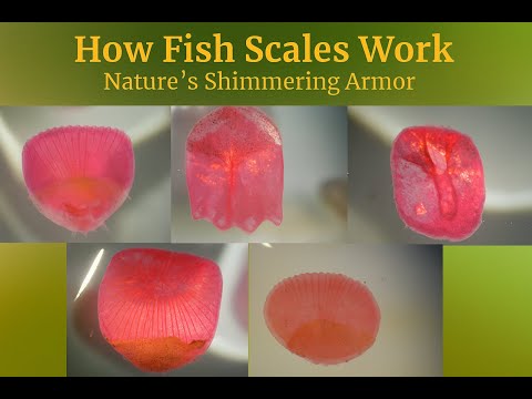 🐟 How Fish Scales Work 🛡️ | Nature’s Shimmering Armor ✨ Explained with Close-Up Views 🔍🌊