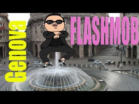 FLASH MOB GANGNAM STYLE GENOVA ( OFFICIAL VIDEO )