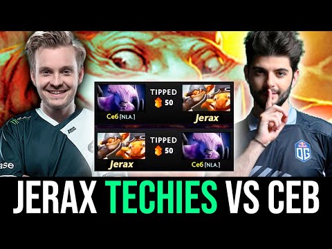 Ceb TIPS Jerax for his SIGNATURE Techies