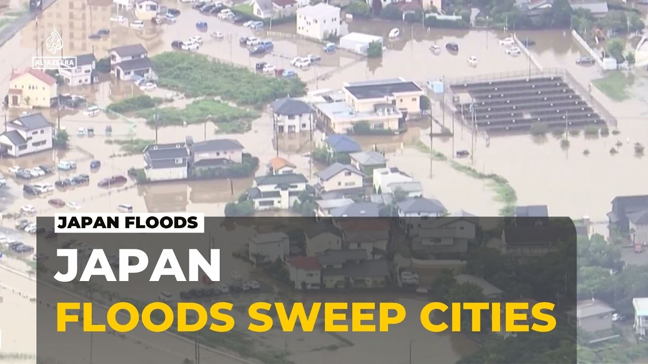 Japan flooding: At least four people dead after torrential rain