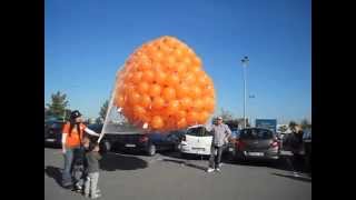 preview picture of video 'Lâché de ballons effectué par ballon evenement en Alsace'