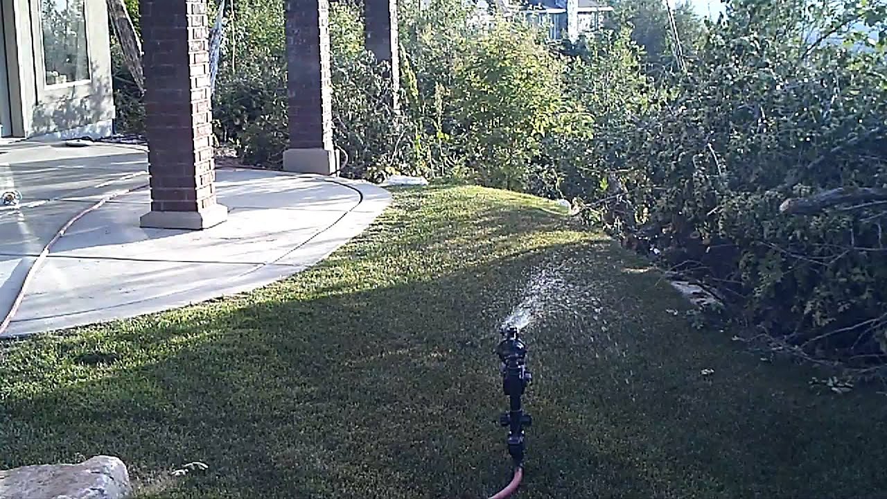 Hagebeskytter - Sensor og vannskremmer med seriekobling