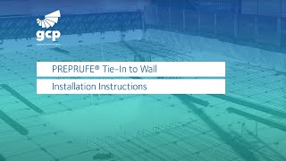 Preprufe® felvezetése az alaplemezről az oldalfalra