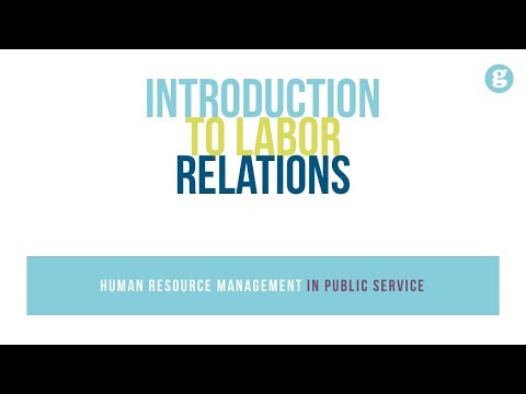 Human Resource Management in Public Service