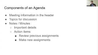 MGMT2020   Basics of Agenda Writng