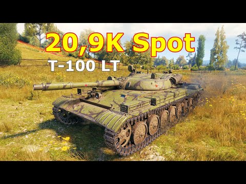 World of Tanks T-100 LT  - 20,9K Spot Damage