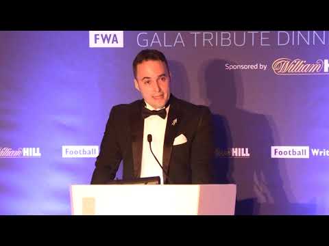 Former Royal Marines commando Ben Williams delivers Gareth Southgate tribute speech