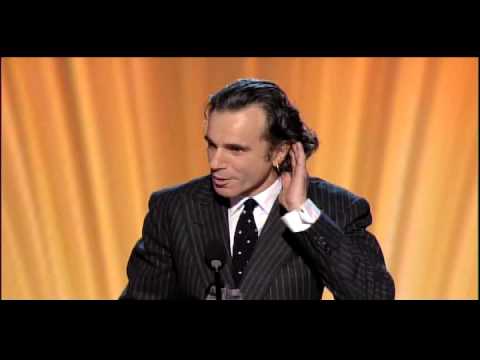 Daniel Day Lewis Accepting Critics' Choice Award