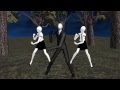 【MMD】Eh? Aa, Sou【Slenderman, Slenderwomen】 